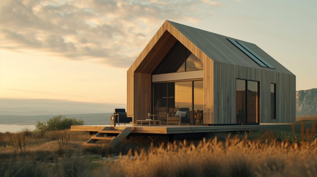 Sustainable tiny home with smart tech