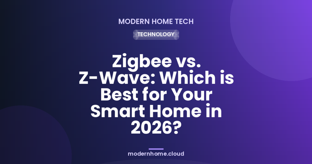 Zigbee vs. Z-Wave: Which is Best for Your Smart Home in 2026?